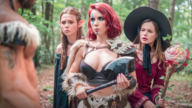 D&D Little Big Porn Adventure Part I - Demon Kitty Sweetie Fox, Diana Rider, ArinaFox